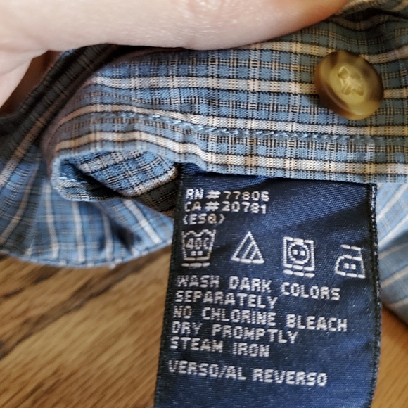 Tommy Hilfiger xl long sleeve plaid button down shirt. - Picture 5 of 11